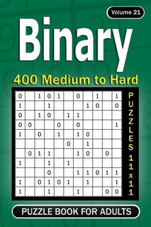 Couverture_Binary puzzle book for Adults