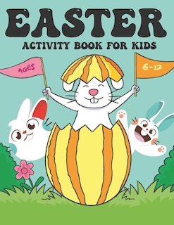 Front cover_Easter Activity Book for Kids Ages 6-12