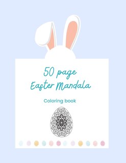 Front cover_50 Mandala Easter Coloring Pages