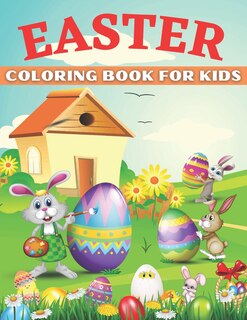 Front cover_Easter Coloring Book For Kids
