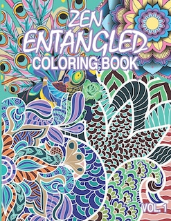 Front cover_Zen Entangled Coloring Book Vol.1