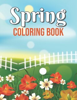 Front cover_Spring Coloring Book
