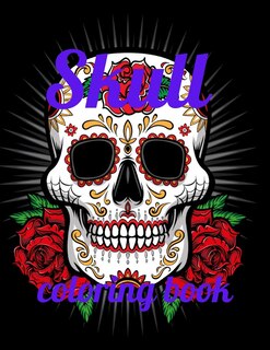 Front cover_Skull coloring book