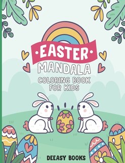 Front cover_Easter Mandala Coloring Book for Kids