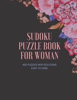 Front cover_Sudoku Puzzle Book for Woman
