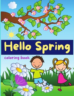 Couverture_Hello Spring Coloring Book