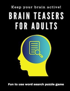 Front cover_Brain Teasers for Adults