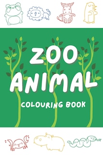 Couverture_Zoo Animal Colouring Book