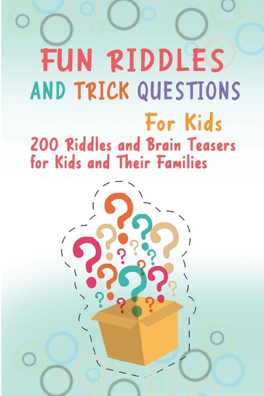 Front cover_Fun Riddles and Trick Questions For Kids