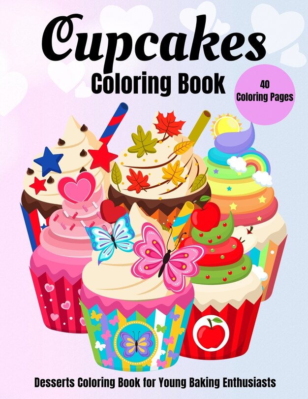 Couverture_Cupcakes Coloring Book