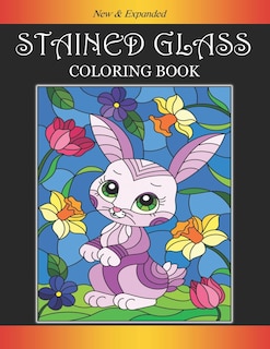 Couverture_Stained Glass Coloring Book