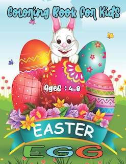 Front cover_Coloring Book For Kids Easter EGG