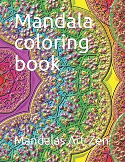 Front cover_Mandala coloring book