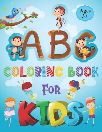 ABC Coloring Book for Kids: Alphabet Book for Kids - ABC Activities for Preschoolers Ages 3-5 - Easy, LARGE, GIANT Simple Picture Coloring Books for Toddlers - Coloring Book with The Learning Bugs