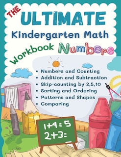 Front cover_The Ultimate Kindergarten Math Workbook Numbers