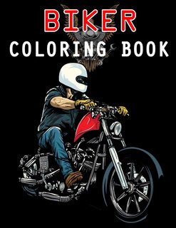 Front cover_Biker Coloring Book