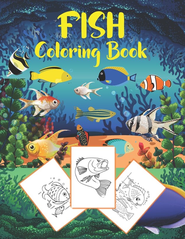 Couverture_Fish Coloring Book