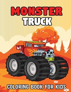 Couverture_Monster Truck Coloring Book For Kids