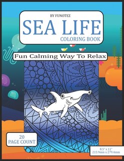 Couverture_Sea Life Coloring Book