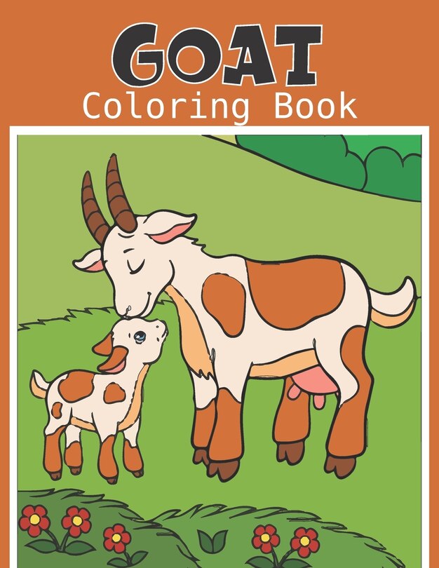 Couverture_Goat Coloring Book