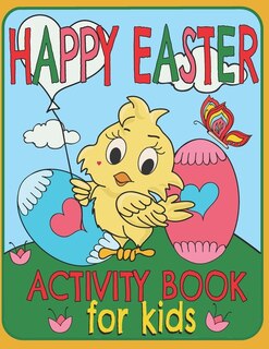 Front cover_Happy Easter Activity Book For Kids