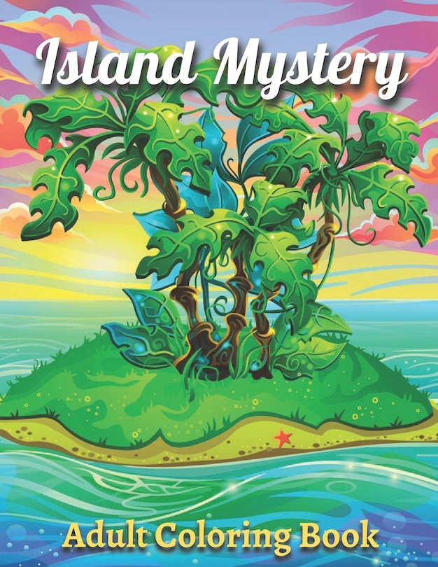Couverture_Island Mystery Adult Coloring Book