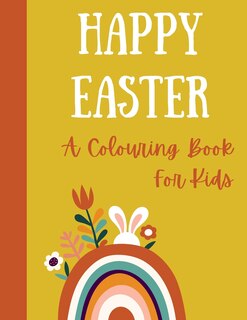 Front cover_Happy Easter. A colouring book for kids.