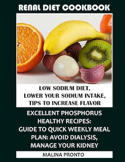 Front cover_Renal Diet Cookbook