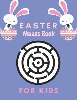 Front cover_Easter Mazes book for Kids