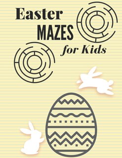 Couverture_Easter Mazes book for Kids