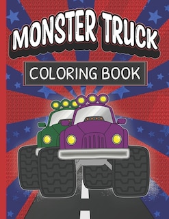 Front cover_Monster Truck Coloring Book