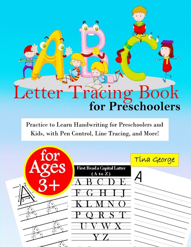 Front cover_ABC Letter Tracing Book for Preschoolers