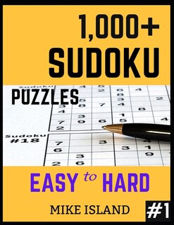 Couverture_1000+ Sudoku Puzzles Easy to Hard