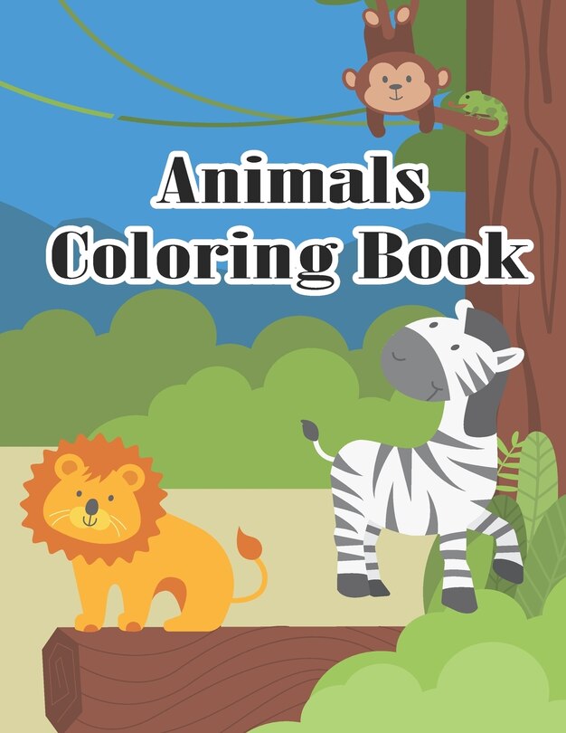 Couverture_Animals Coloring Book
