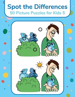 Couverture_Spot the Differences - 50 Picture Puzzles for Kids 5