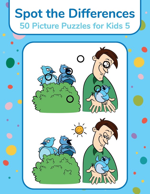 Couverture_Spot the Differences - 50 Picture Puzzles for Kids 5