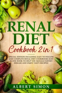 Front cover_Renal Diet Cookbook 2 in 1