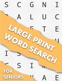 Front cover_Large Print Word Search For Seniors