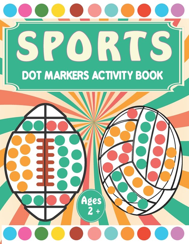 Front cover_Sports Dot Markers Activity book