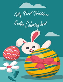 Couverture_My first toddlers Easter coloring book
