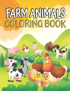 Couverture_Farm Animals Coloring book