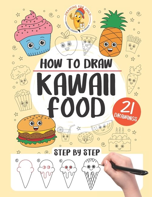 Front cover_How to draw Kawaii Food