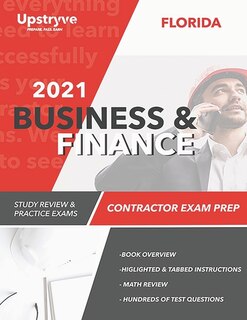 Couverture_2021 Florida Business and Finance Contractor Exam Prep