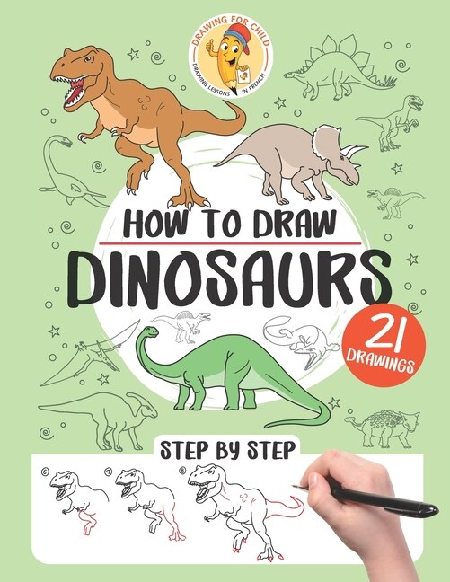 Couverture_How to draw dinosaurs