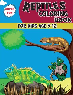 Couverture_Reptiles Coloring Book