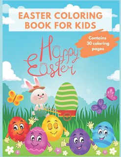 Front cover_Easter Coloring Book For Kids