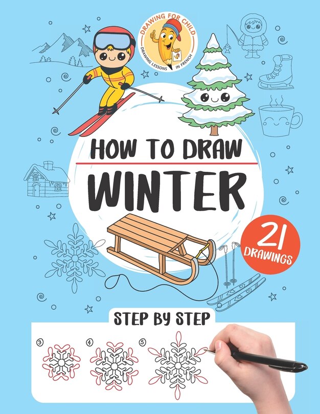 Front cover_How to draw winter