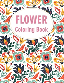 Front cover_Flower Coloring Book