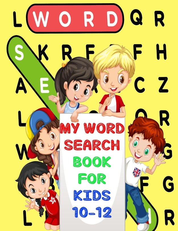 Front cover_My Word Search Book For Kids 10-12