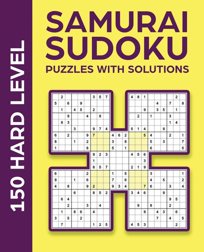 Front cover_Samurai Sudoku Puzzles with Solutions